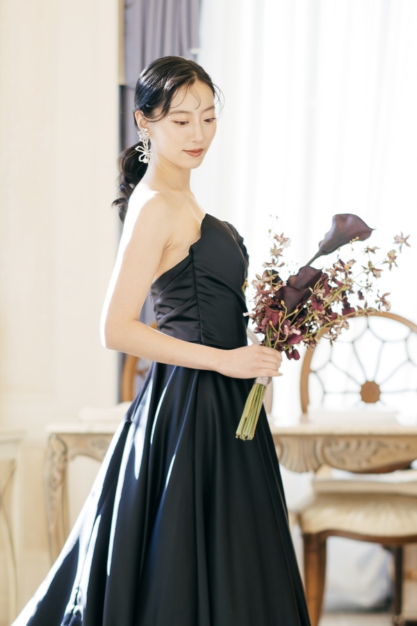 RENTAL][Pavet Pearl Earring]by ElizabethBower｜JULIEBRIDAL 