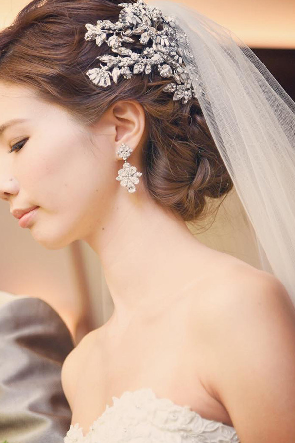 RENTAL][Gracely Drop Earrings]by ElizabethBower｜JULIEBRIDAL