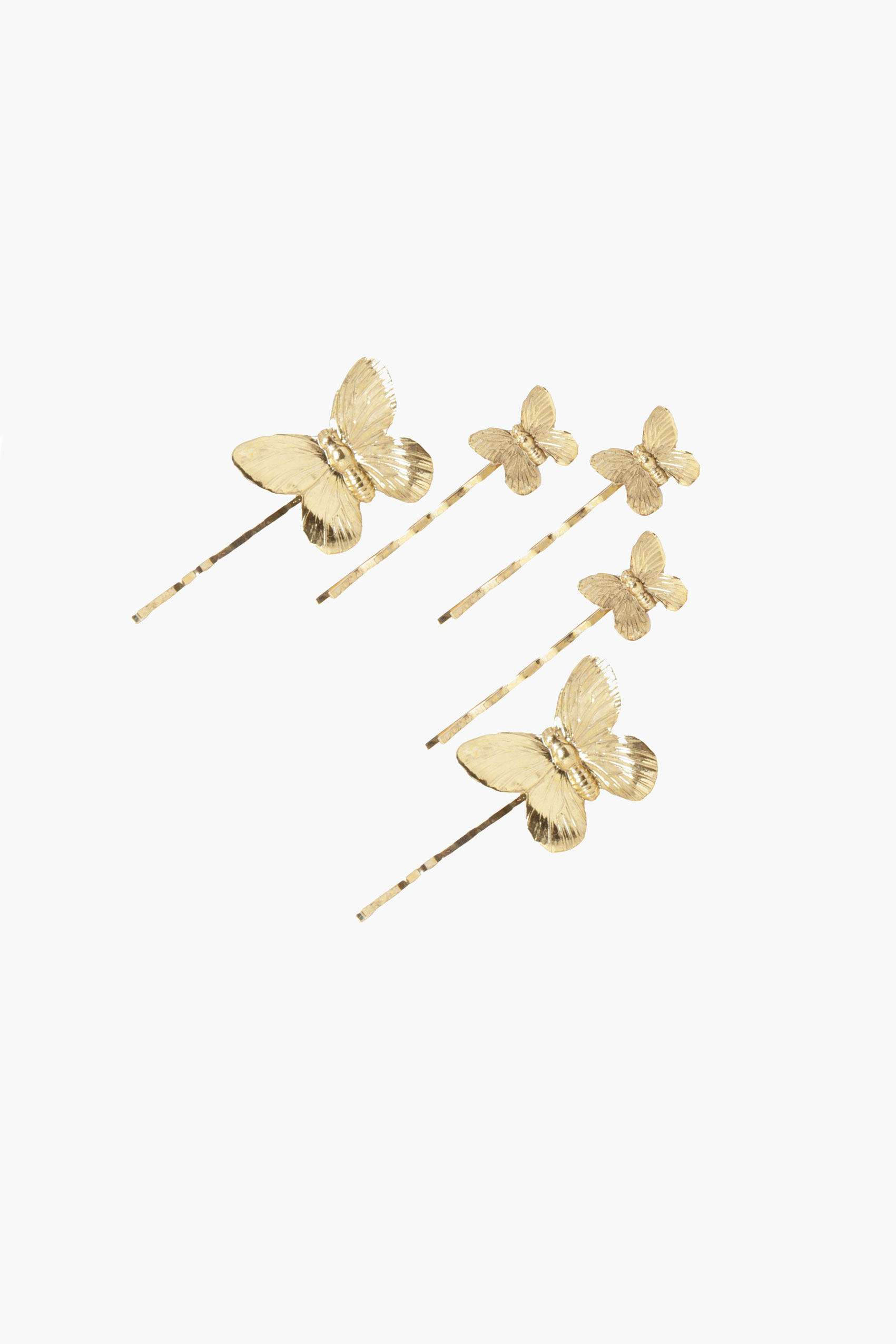 RENTAL][Pippa Bobby Pin Set of 5 Gold]by JENNIFER BEHR 