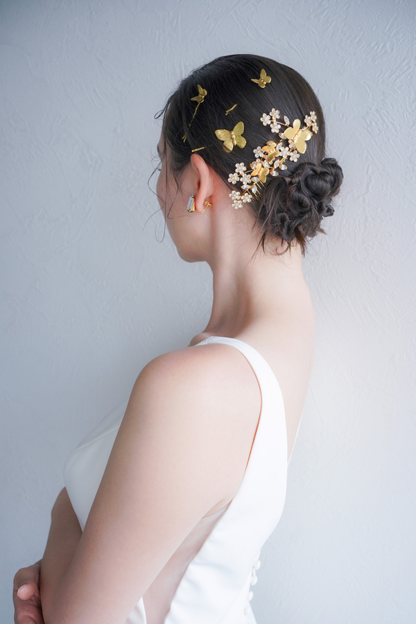 RENTAL][Pippa Bobby Pin Set of 5 Gold]by JENNIFER BEHR 
