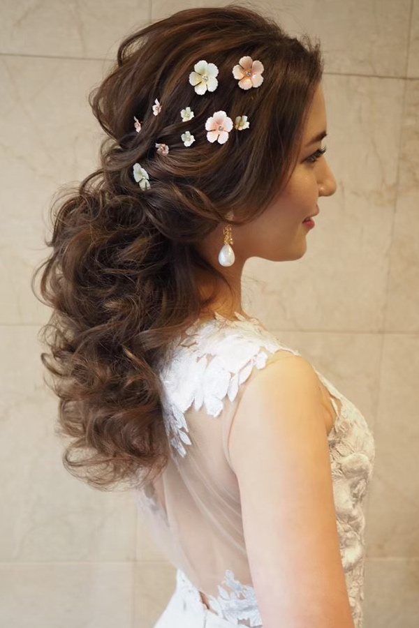 RENTAL][Juliette Bobby Pin Pink]by JENNIFER BEHR｜JULIEBRIDAL 
