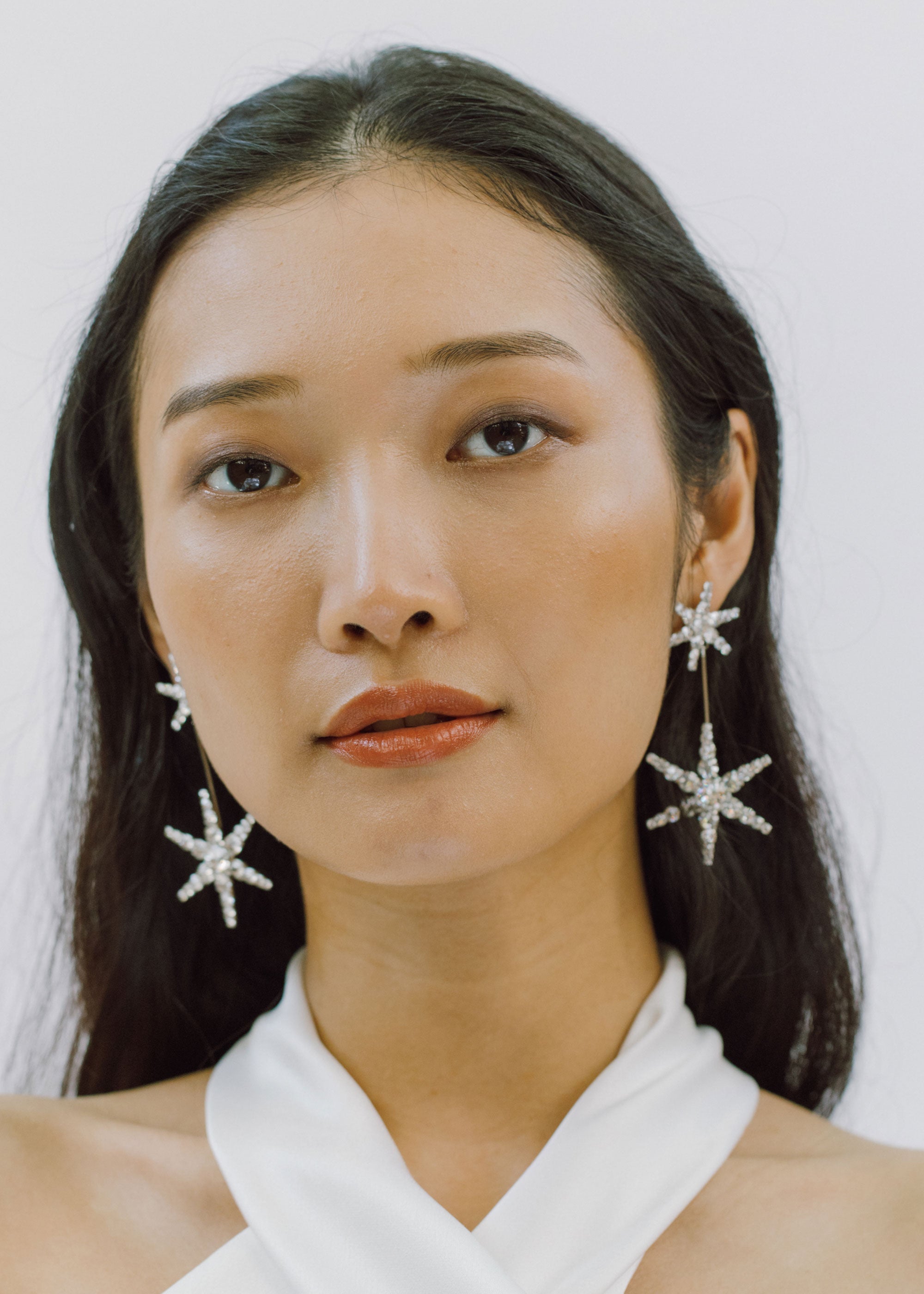 RENTAL][Estee Earrings Crystal]by JENNIFER BEHR｜JULIEBRIDAL 